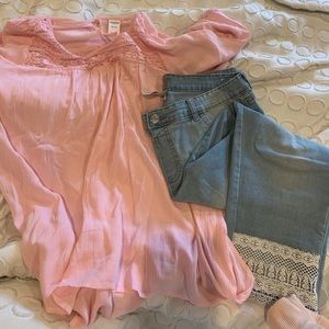 Justice pants with Arizona blouse